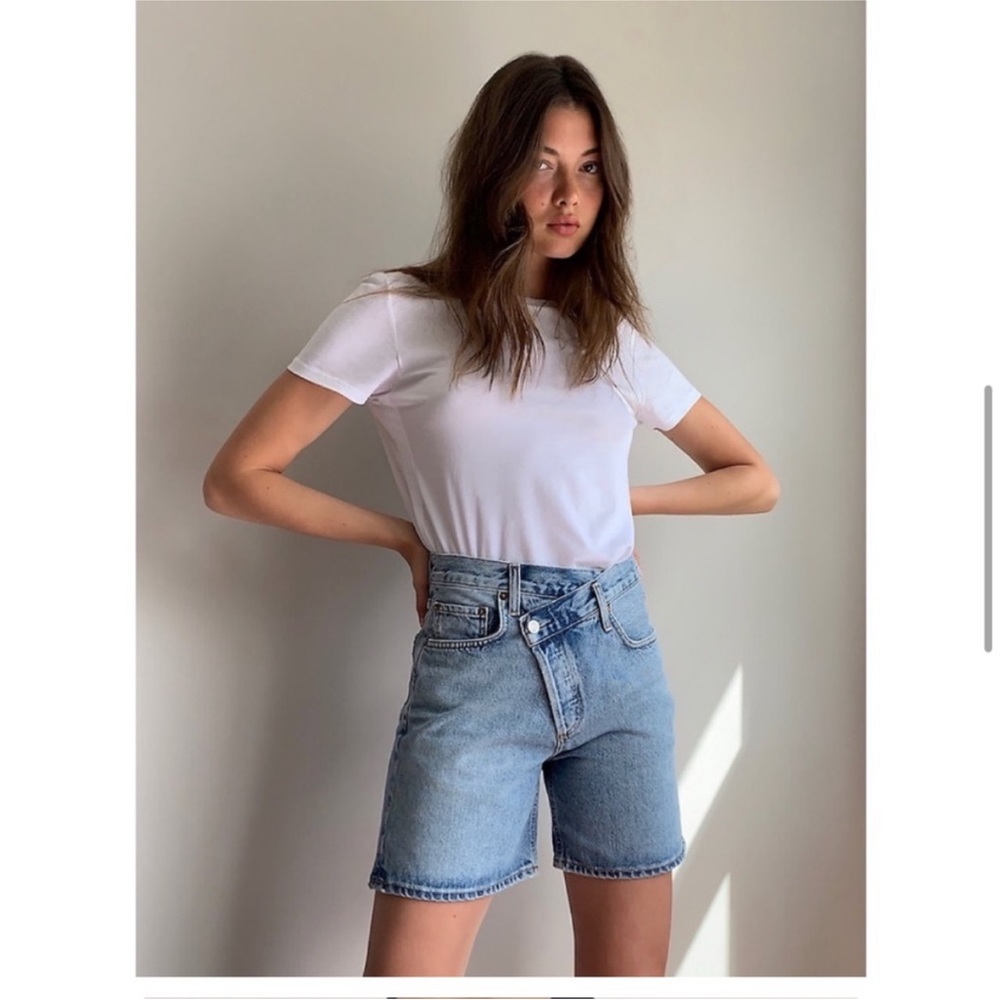 Mint Condition Agolde Criss Cross shorts Momentum, 32, $120